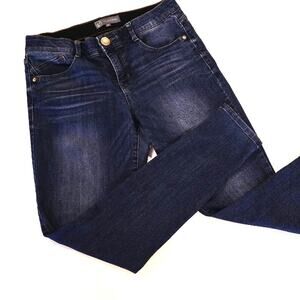 Wit & Wisdom Skinny Jeans Women’s Size 10 Medium Wash Stretch Denim